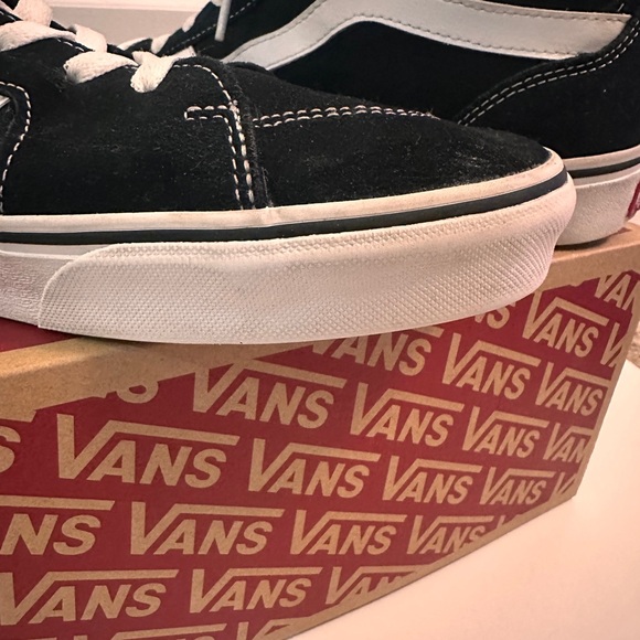 Vans Men's Black High-Top Sneakers - Picture 6 of 13